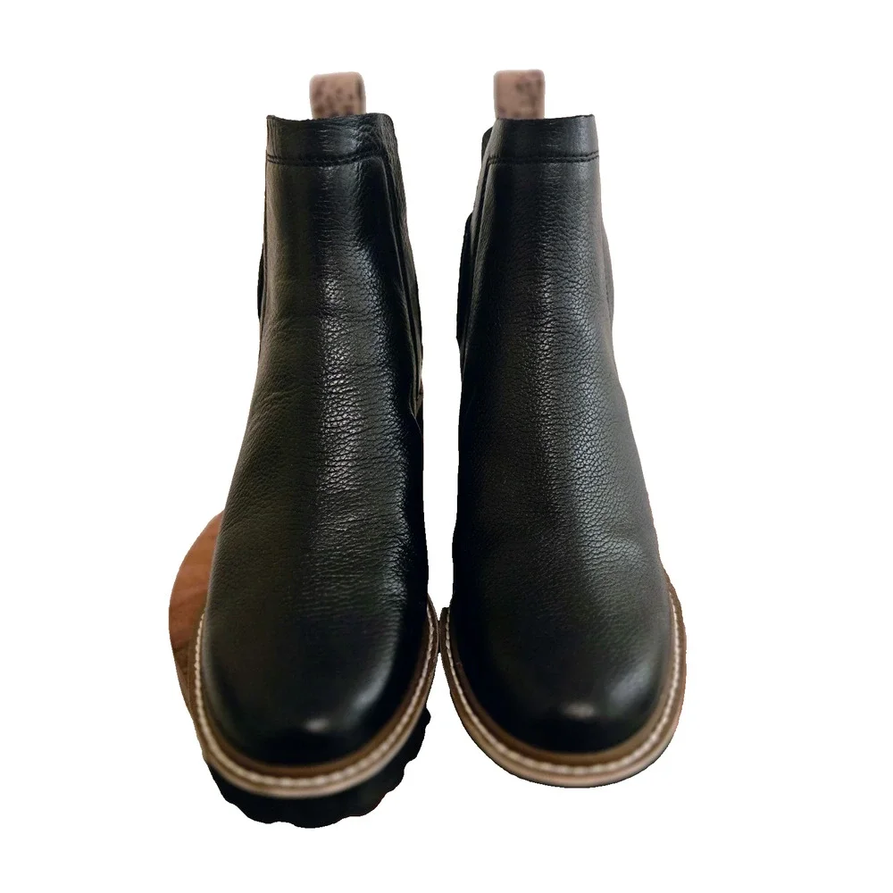 Dolce Vita Huey H2O Waterproof Black Bootie 8 - Picture 3 of 12